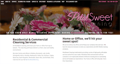 Desktop Screenshot of petalsweetcleaning.com